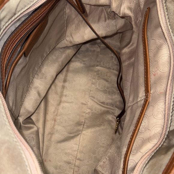Michael Kors Tan and Brown Tote Bag- Excellent Condition - Picture 8 of 15